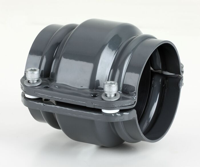 Złączka rurowa, DN100, FKM, dla temperatury >60°