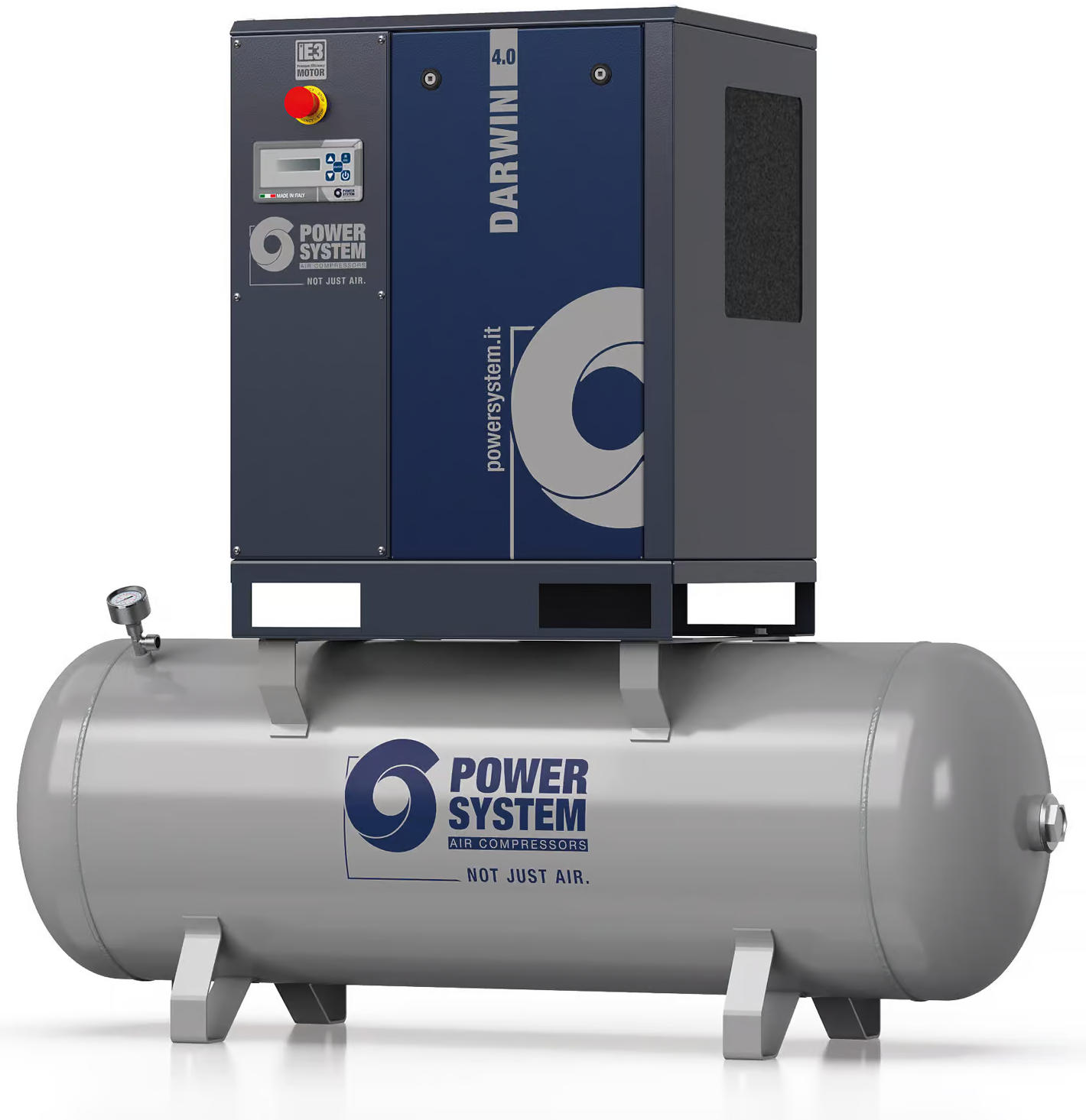 Kompresor Śrubowy 4 kW ze zbiornikiem 200l